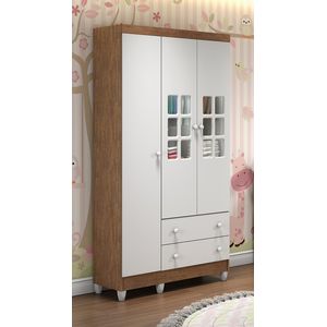 Guarda Roupa Infantil Flop 3 Portas E 2 Gavetas -